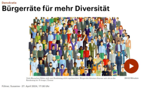 Podcast Bürgerräte für mehr Diversität